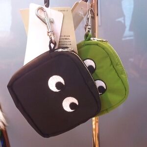 NWT PICK 1: Anya Hindmarch x Uniqlo Charm/Keychain-Attached Shopping Tote Inside